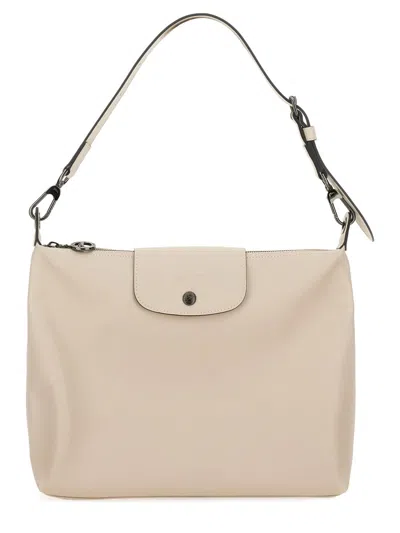 Coutr.com Longchamp Le Pliage Xtra M Hobo Bag Leather In White