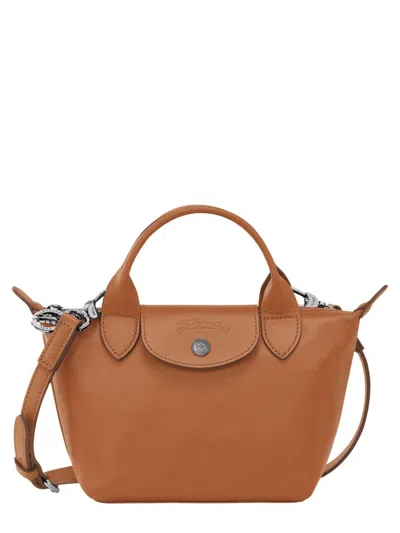 Coutr.com Longchamp Le Pliage Xtra Xs Handbag - Leather In Brown