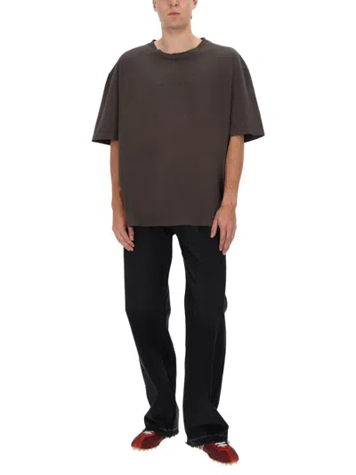 Coutr.com Maison Margiela Men's Straight-leg Jeans In Black