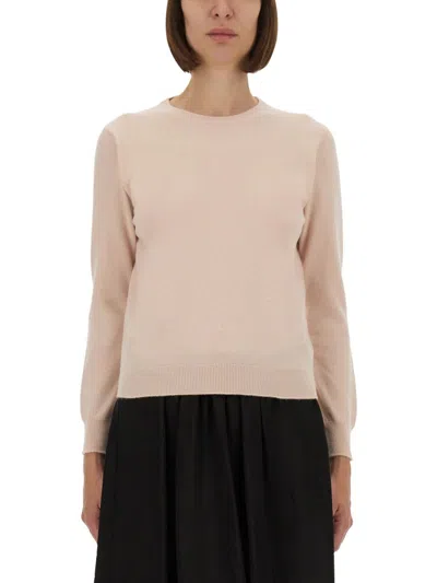 Coutr.com Maison Margiela Regular Fit Wool Jersey In Pink