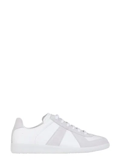 Coutr.com Maison Margiela Replica Low-top Leather Sneakers In White