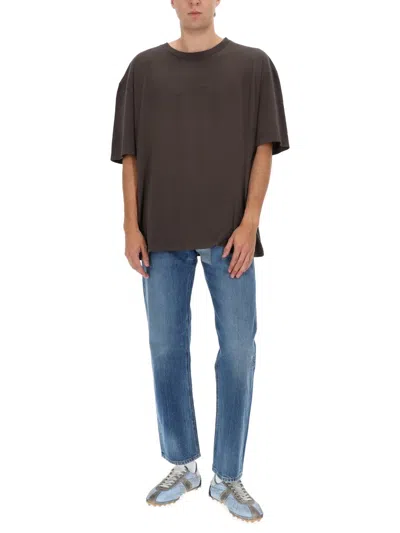 Coutr.com Maison Margiela Slim Repaired Jeans In Blue