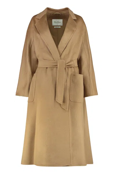 Coutr.com Max Mara Ludmilla Belted Cashmere Coat In Brown