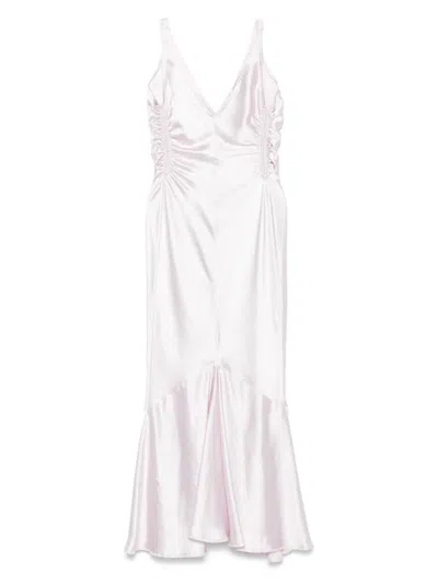 Coutr.com Max Mara Sportmax Striped Dress In Pink