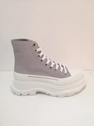 Coutr.com Mcqueen Tread Slick Canvas Ankle Boots In Multi