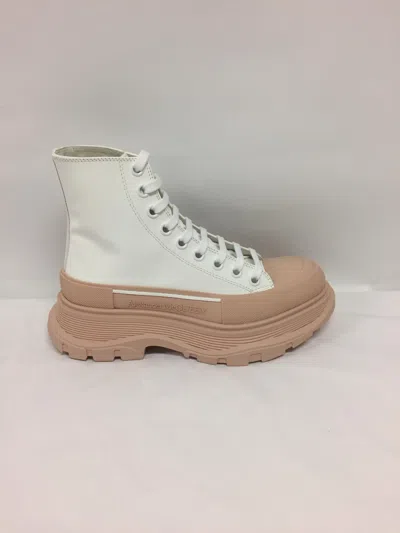 Coutr.com Mcqueen Tread Slick Lace-up Ankle Boots In Multi