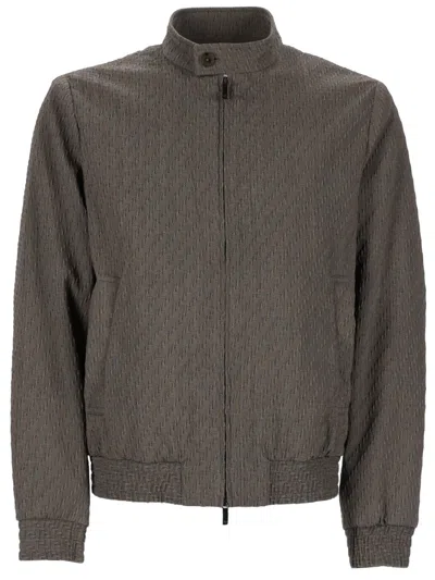 Coutr.com Men's Blouson Jacket - Size L In Gray
