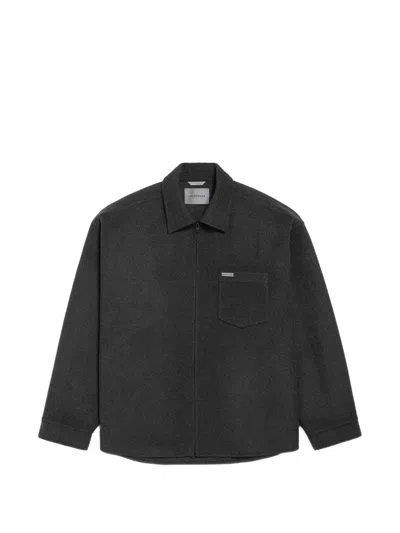 Coutr.com Men's Innovative Outerwear Shirt - Ss26 Collection In Black