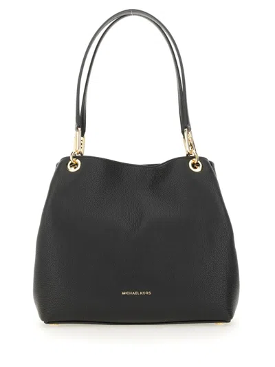 Coutr.com Michael By Michael Kors Kensington Large Pebbled Leather Tote Bag In Black