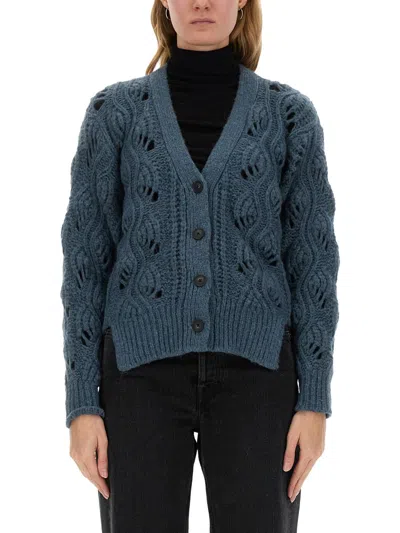 Coutr.com Mila Schön V-neck Cardigan In Blue