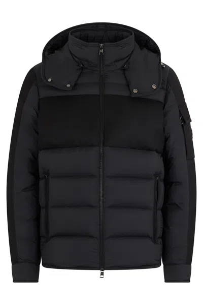 Coutr.com Moncler Barbustel Hooded Short Down Jacket In Black