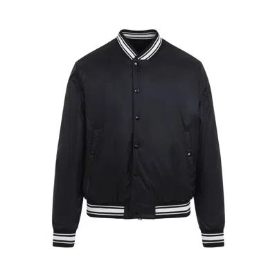 Coutr.com Moncler Bouchet Reversible Down Bomber Jacket In Black