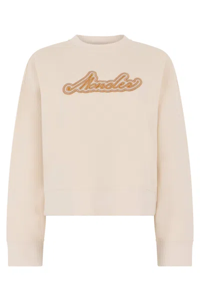 Coutr.com Moncler Embroidered Sweater In Pink
