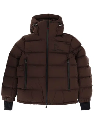 Coutr.com Moncler Grenoble Isorno Hooded Down Ski Jacket In Brown