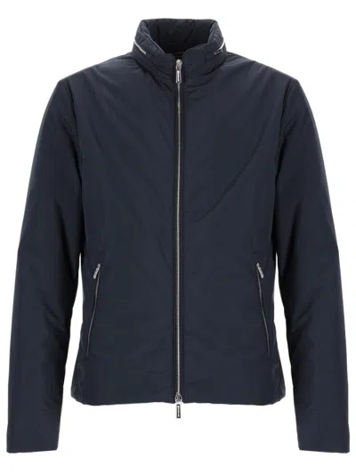 Coutr.com Moorer Raffaello-stp Padded Coat In Blue