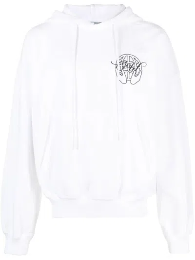 Coutr.com Off-white Hooded Sweatshirt