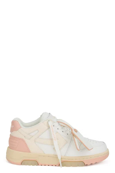 Coutr.com Off-white Out Of Office Leather Sneakers In Multi