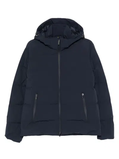 Coutr.com Paul & Shark Hooded Quilted Jacket In Blue