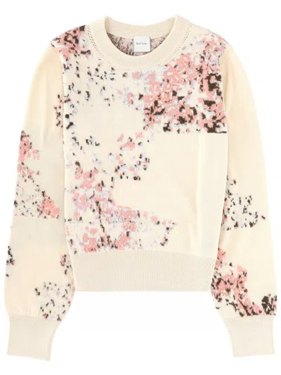 Coutr.com Paul Smith Cotton And Mohair Blend Sweater In Multi