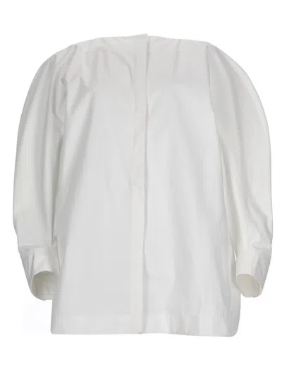 Coutr.com Relaxed Fit Women's Mini Shirt In White