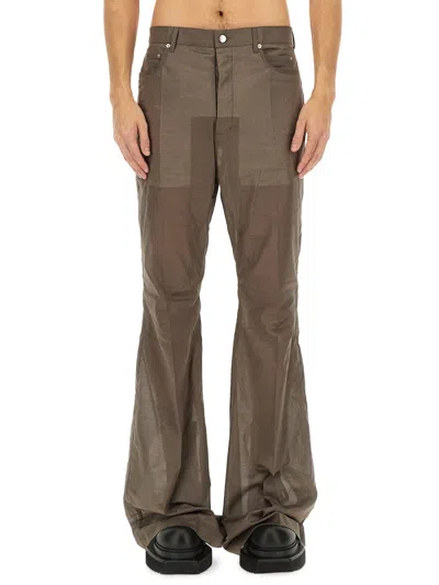 Coutr.com Rick Owens Bootcut Trousers In Gray