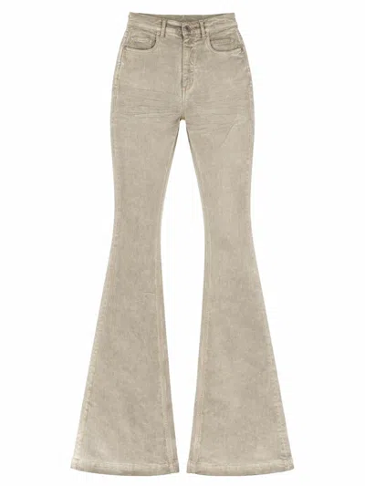 Coutr.com Rick Owens Drkshdw Drkshdw 'bolan Bootcut' Jeans In Sand