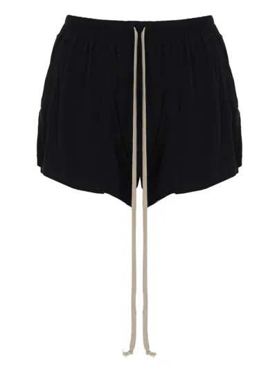 Coutr.com Rick Owens Lilies Drawstring Shorts In Black