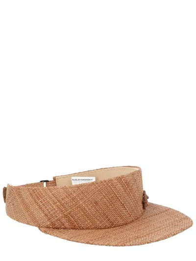 Coutr.com Ruslan Baginskiy Linen Canvas Newsboy Hat In Sand