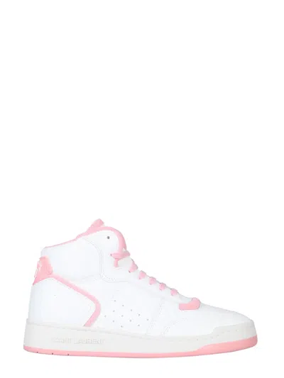 Coutr.com Saint Laurent Jefferson Sneakers In White
