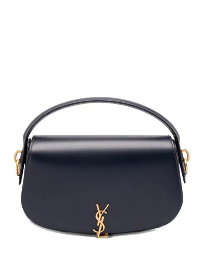 Coutr.com Saint Laurent Voltaire Shoulder Bag In Blue