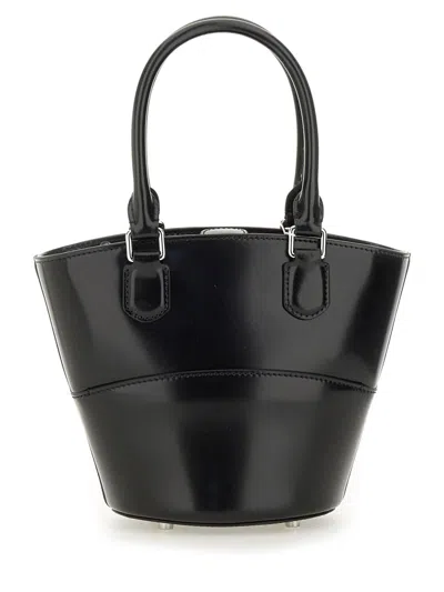Coutr.com Self-portrait Handbag In Black