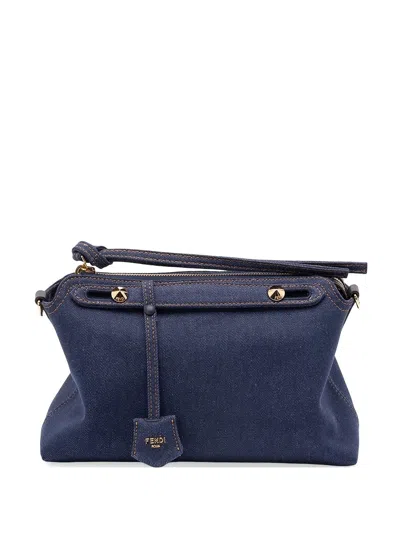 Coutr.com Sophisticated Soft Denim Tote In Blue