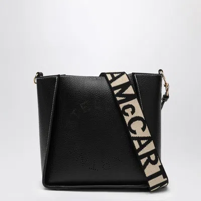 Coutr.com Stella Mccartney Shoulder Bag In Knurled Alter Mat Logo In Black