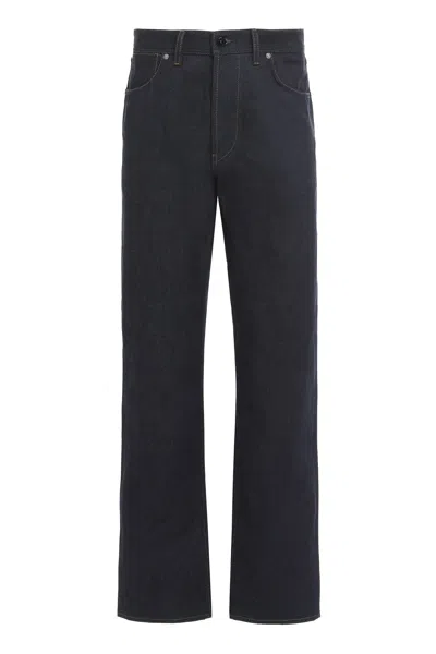 Coutr.com Stone Island Five-pocket Regular Straight Jeans In Blue