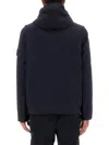 Coutr.com Stone Island Soft Shell-r E. Dye Technology Primaloft Jacket In Blue