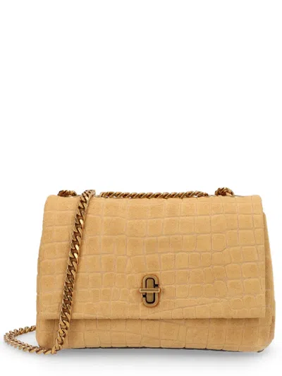 Coutr.com Suede Shoulder Bag In Sand
