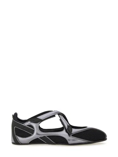 Coutr.com The Attico ''floor 01'' Ballerina Flat In Black