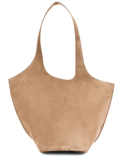 Coutr.com The Attico 'la Scoop' Shoulder Bag In Brown