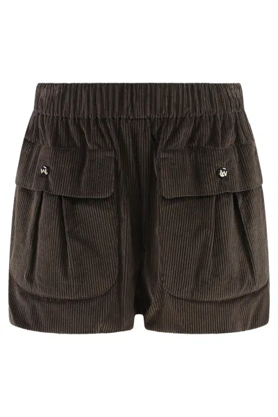 Coutr.com The Mannei Cotton Shorts In Brown