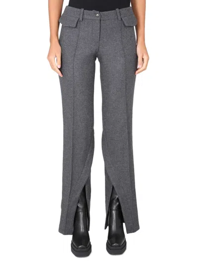 Coutr.com The Mannei Structured Pants Featuring Peaked Lapels In Gray