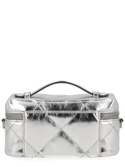 Coutr.com Tory Burch Small Leather Envelope Wallet In Silver