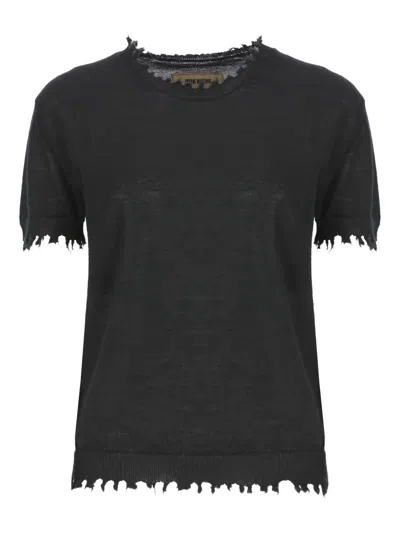 Coutr.com Uma Wang Round Neck Sweater - Women In Black