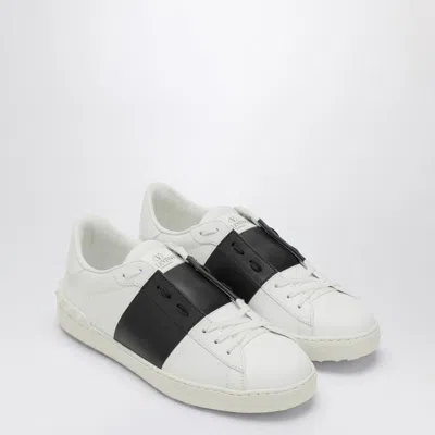 Coutr.com Valentino Garavani Open Leather Sneakers In White