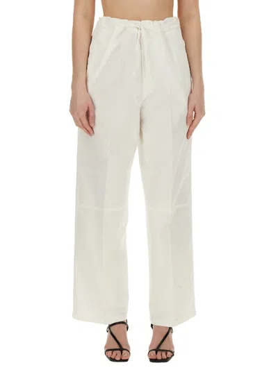 Coutr.com Victoria Beckham Drawstring Pyjama Trouser In White