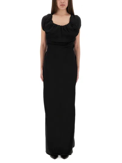 Coutr.com Vivienne Westwood "ginnie" Long Dress In Black