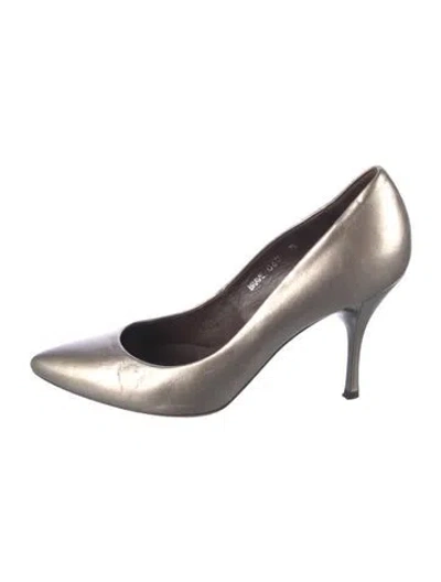 Pre-owned Couture Donald J Pliner Leather Pumps In Multi