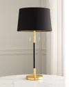 Couture Lamps 2-light Metal Table Lamp, 33" In Black