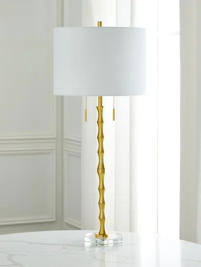 Couture Lamps Bamboo Table Lamp In Gold