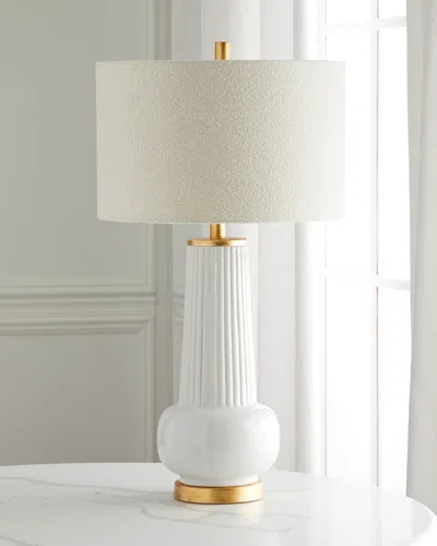 Couture Lamps Barron Table Lamp - 30" In White