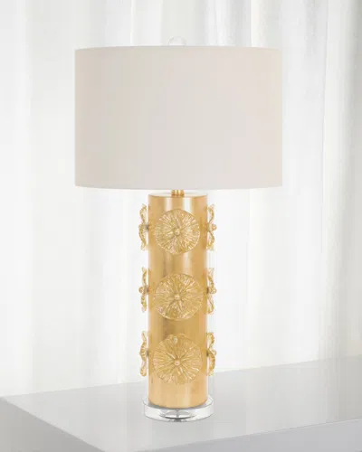 Couture Lamps Belle Fleur 31" Table Lamp In Gold